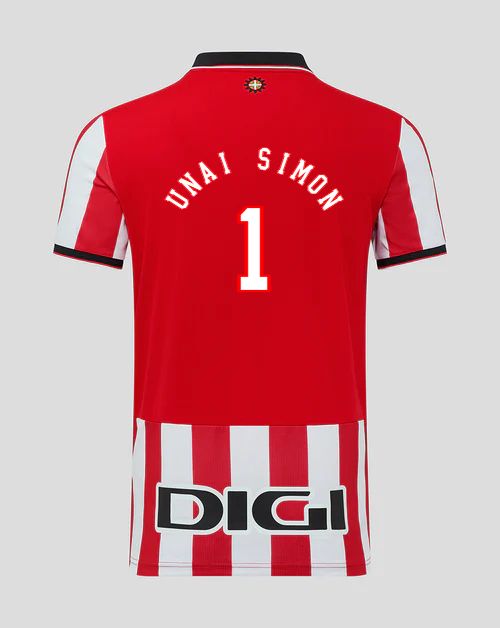 25-26 Athletic Bilbao UNAI SIMON 1 Home Jersey