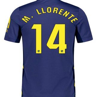 25-26 Atletico Madrid M. LLORENTE 14 Away Jersey