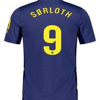 25-26 Atletico Madrid SØRLOTH 9 Away Jersey
