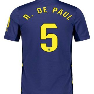 25-26 Atletico Madrid R. DE PAUL 5 Away Jersey