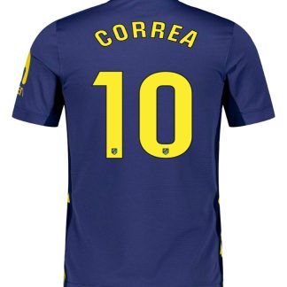 25-26 Atletico Madrid CORREA 10 Away Jersey