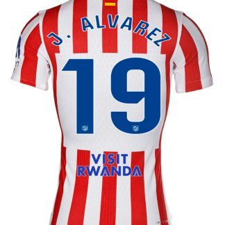 25-26 Atletico Madrid J. ALVAREZ 19 Home Jersey