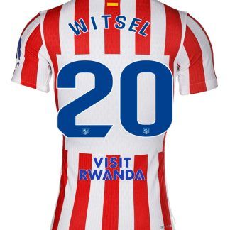 25-26 Atletico Madrid WITSEL 20 Home Jersey