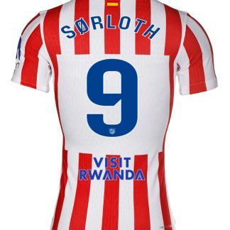25-26 Atletico Madrid SØRLOTH 9 Home Jersey