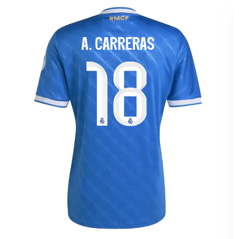 25-26 Real Madrid Third A. CARRERAS 18 Jersey