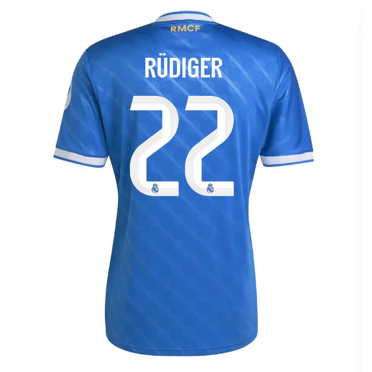 25-26 Real Madrid Third RÜDIGER 22 Jersey
