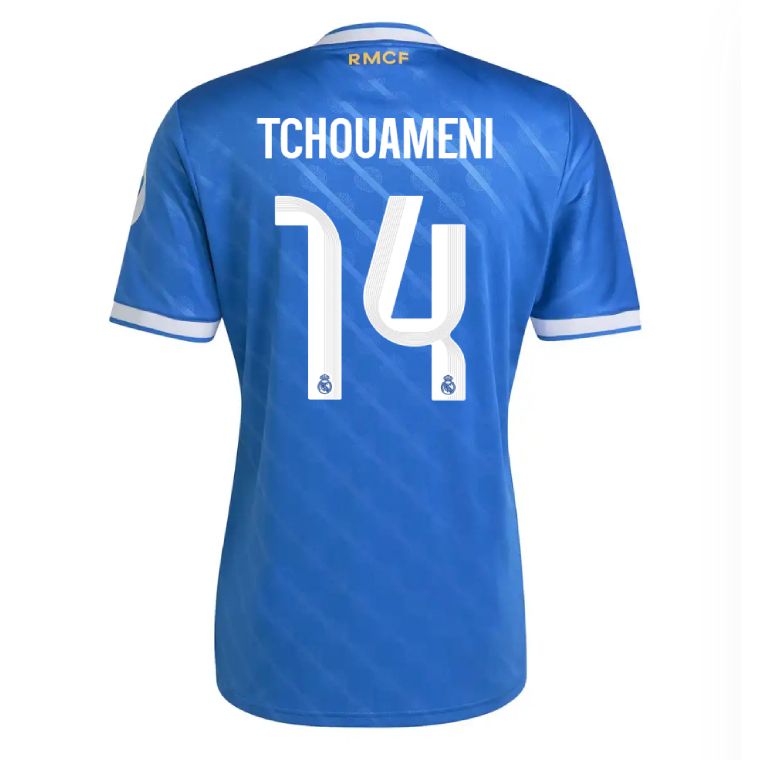 25-26 Real Madrid Third TCHOUAMENI 14 Jersey