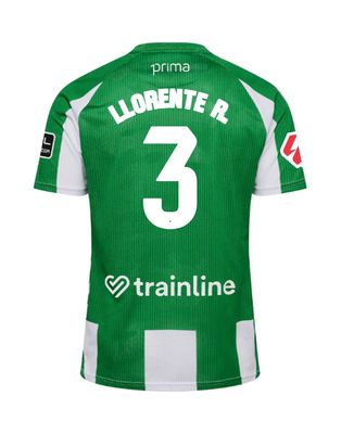 25-26 Real Betis Home LLORENTE R. 3 Jersey