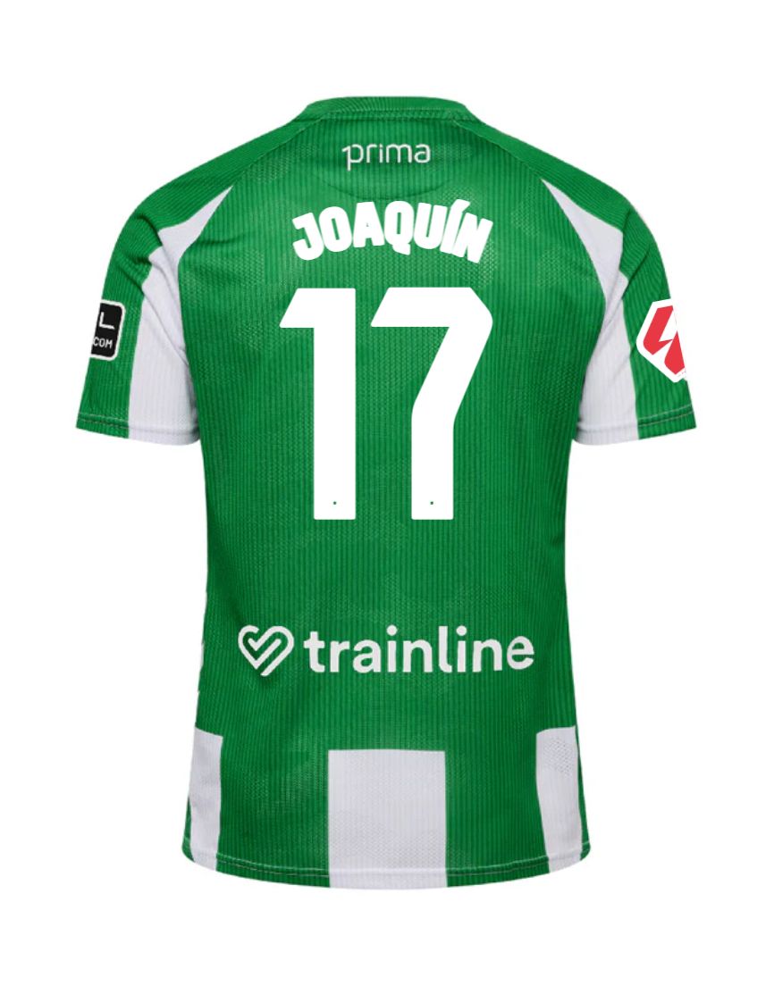 25-26 Real Betis Home JOAQUÍN 17 Jersey