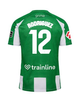 25-26 Real Betis Home RODRIGUEZ 12 Jersey