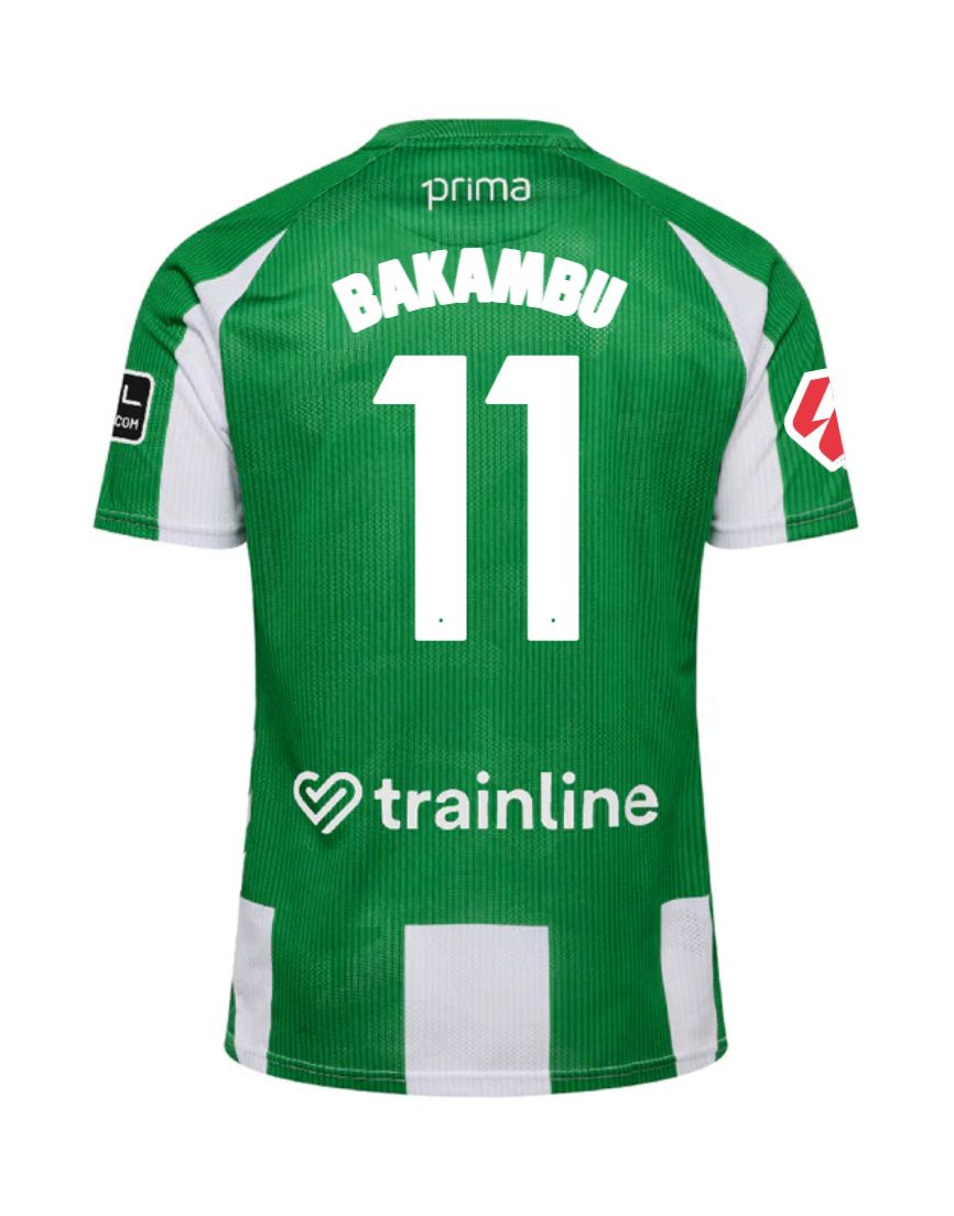 25-26 Real Betis Home BAKAMBU 11 Jersey