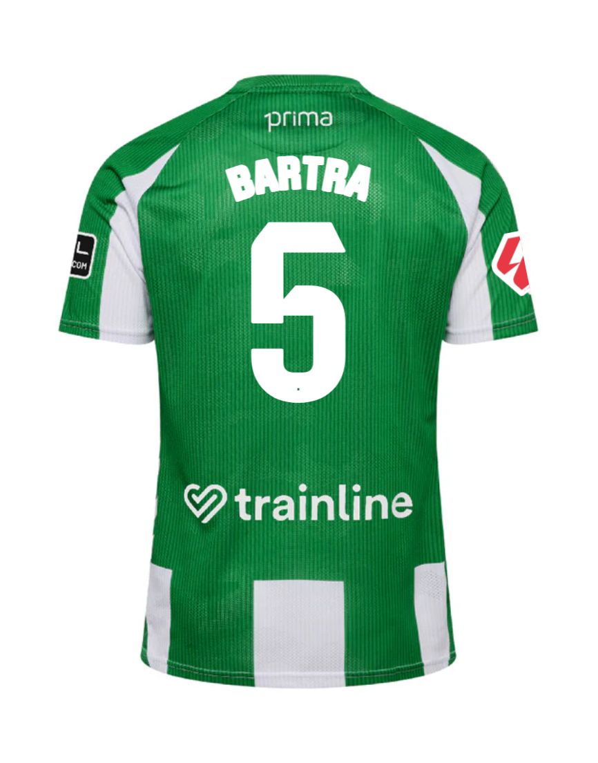 25-26 Real Betis Home BARTRA 5 Jersey