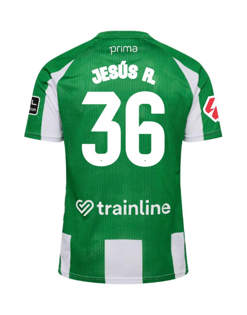 25-26 Real Betis Home JESÚS R. 36 Jersey