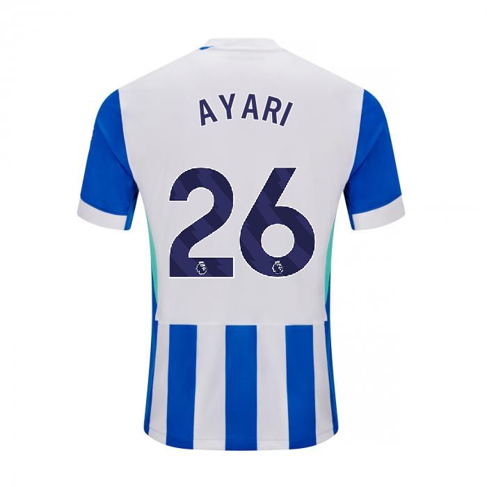 25-26 Brighton &amp; Hove Albion Home AYARI 26 Jersey