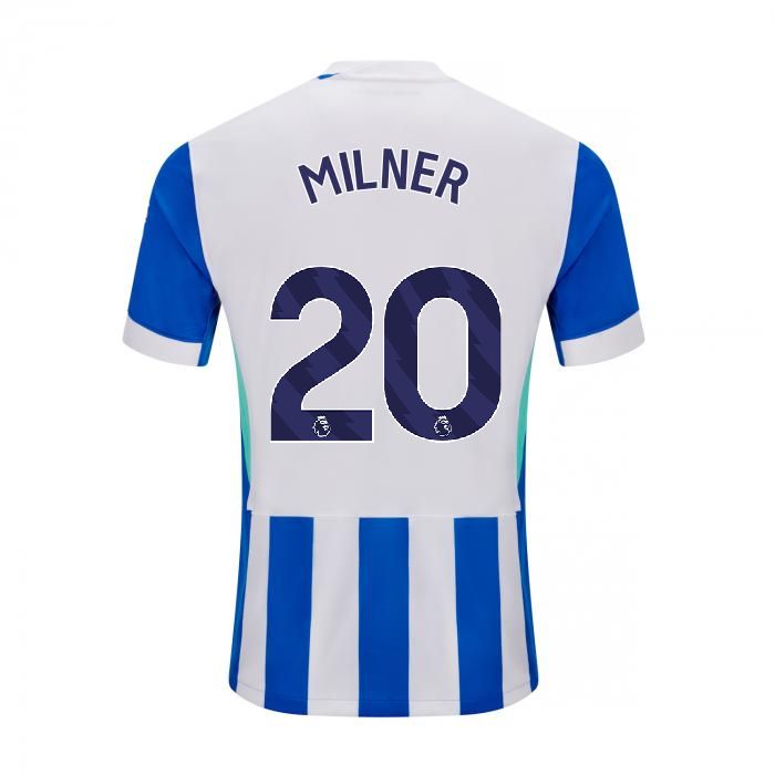 25-26 Brighton &amp; Hove Albion Home MILNER 6 Jersey