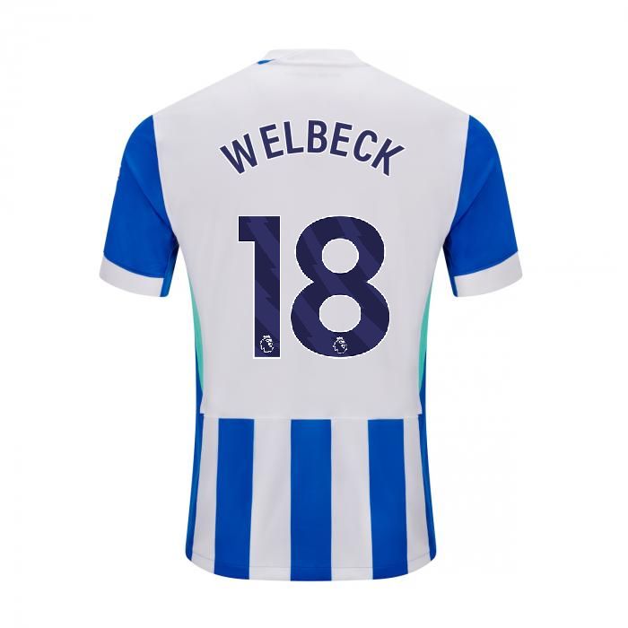 25-26 Brighton &amp; Hove Albion Home WELBECK 18 Jersey