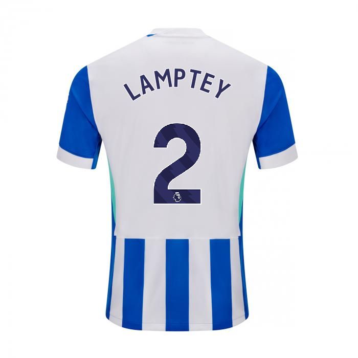 25-26 Brighton &amp; Hove Albion Home LAMPTEY 2 Jersey