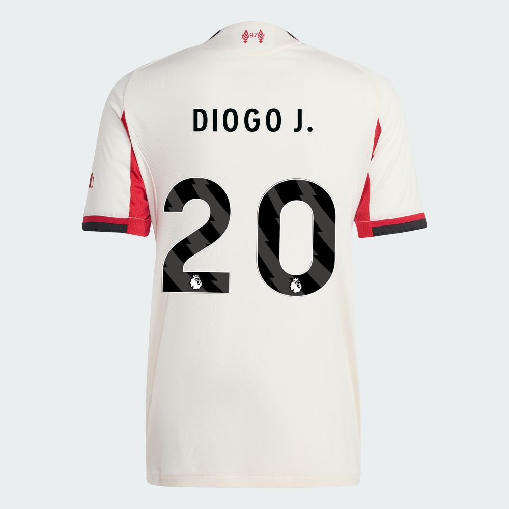 25-26 Liverpool Away DIOGO J. 20 Jersey (Player Version)