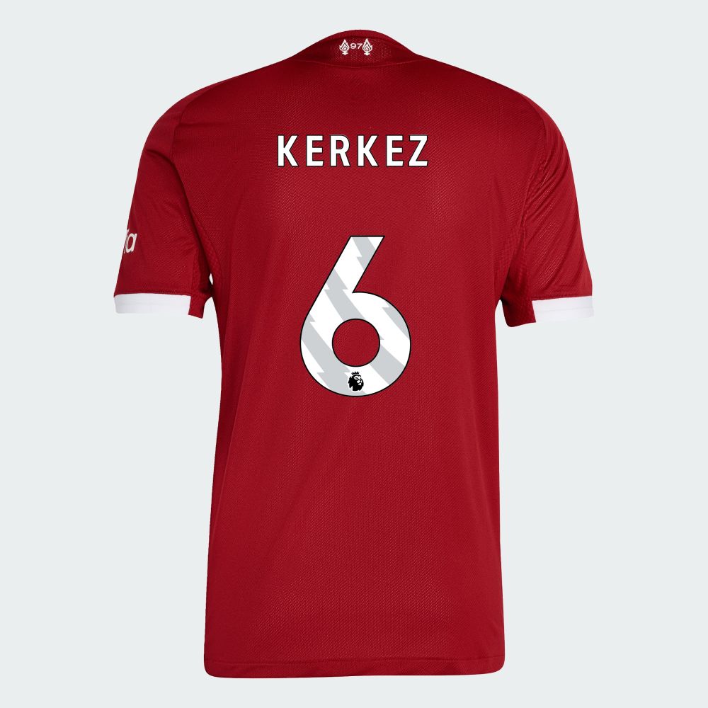 25-26 Liverpool Home KERKEZ 6 Jersey (Player Version)