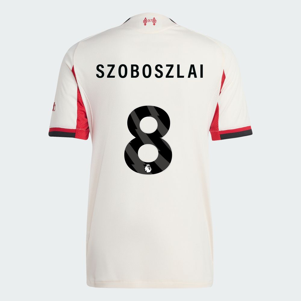 25-26 Liverpool Away SZOBOSZLAI 8 Jersey (Player Version)
