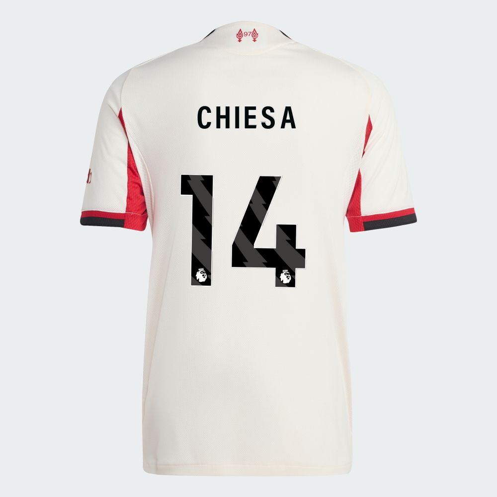 25-26 Liverpool Away CHIESA 14 Jersey (Player Version)