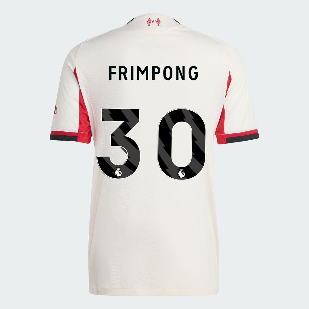 25-26 Liverpool Away FRIMPONG 30 Jersey (Player Version)