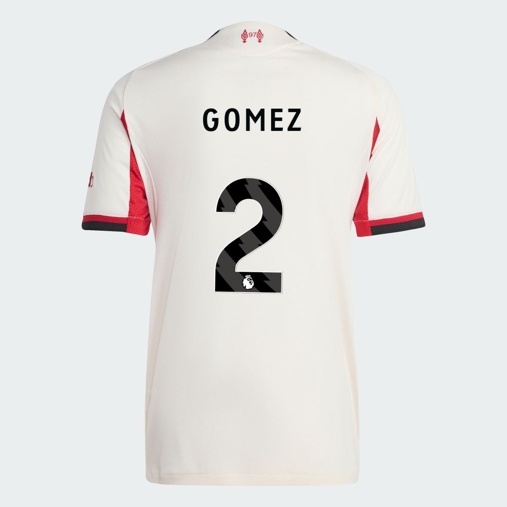 25-26 Liverpool Away GOMEZ 2 Jersey (Player Version)