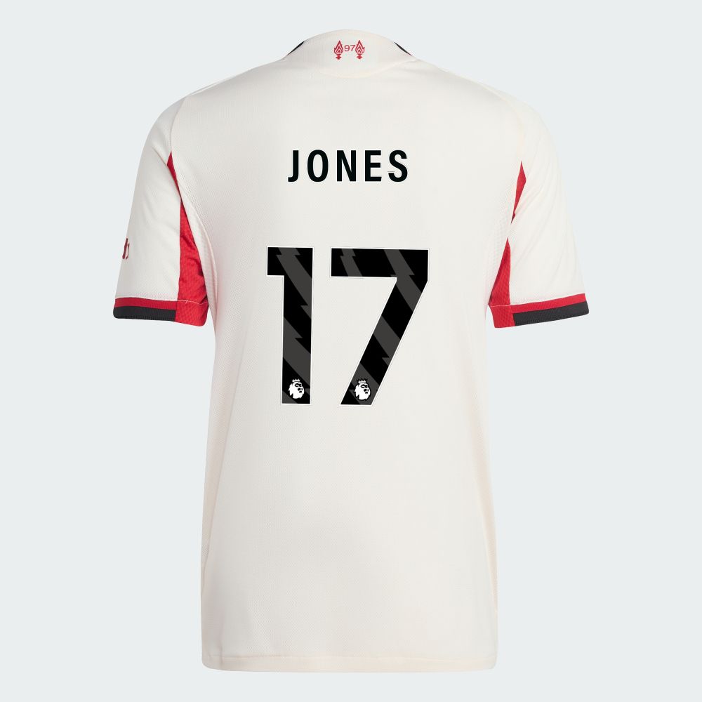 25-26 Liverpool Away JONES 17 Jersey (Player Version)