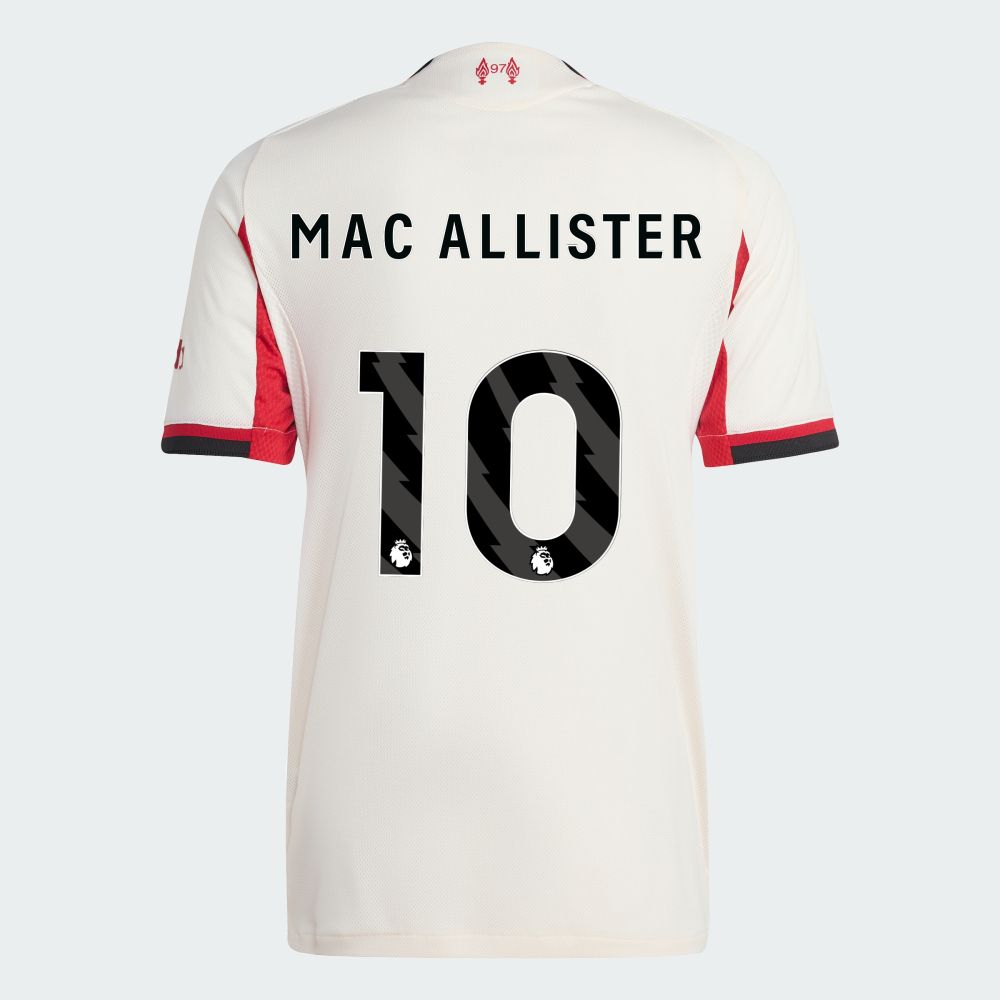25-26 Liverpool Away MAC ALLISTER 10 Jersey (Player Version)