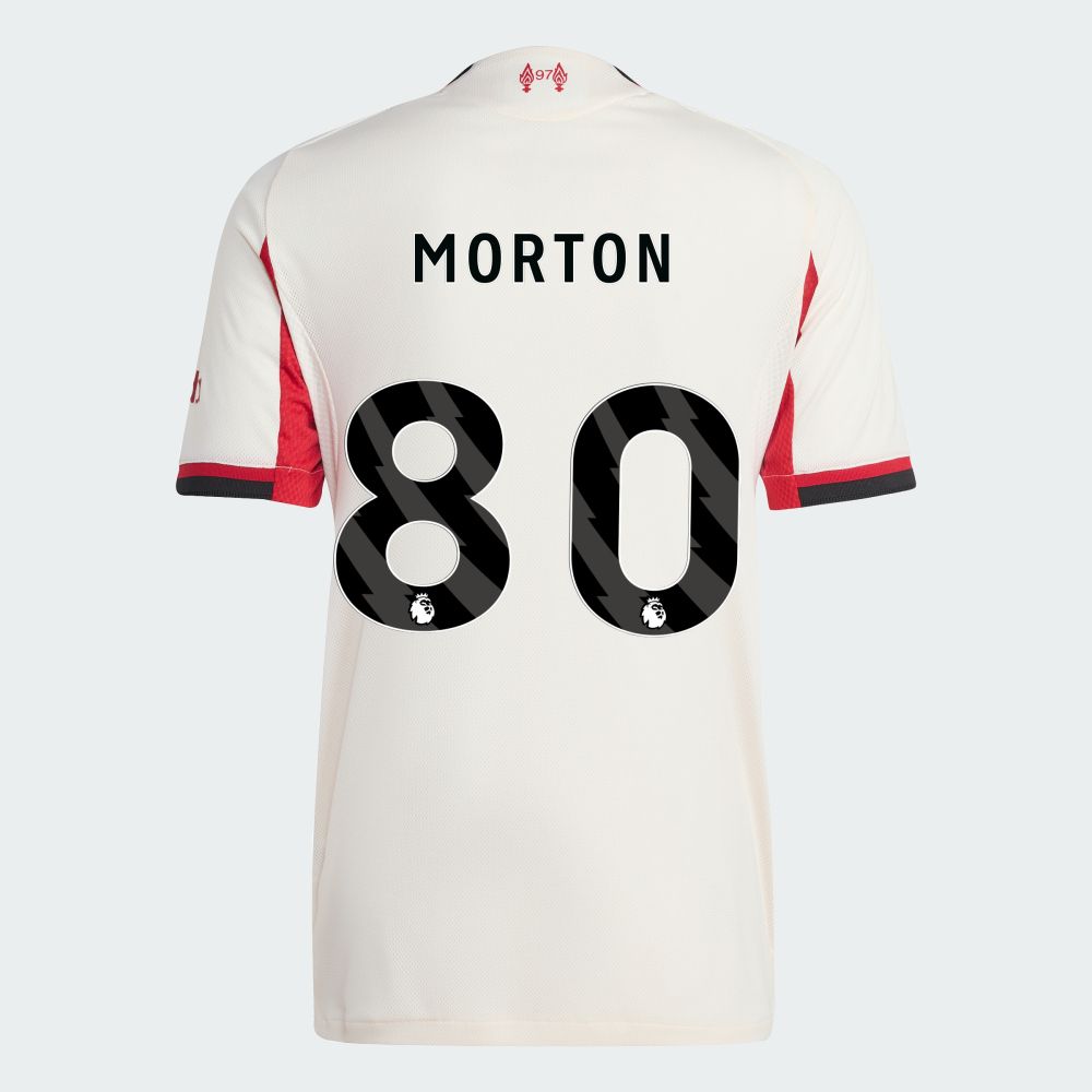 25-26 Liverpool Away MORTON 80 Jersey (Player Version)