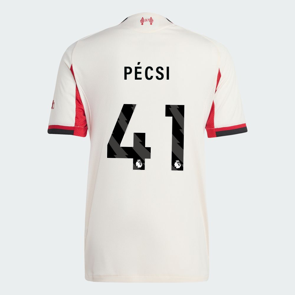 25-26 Liverpool Away PÉCSI 41 Jersey (Player Version)