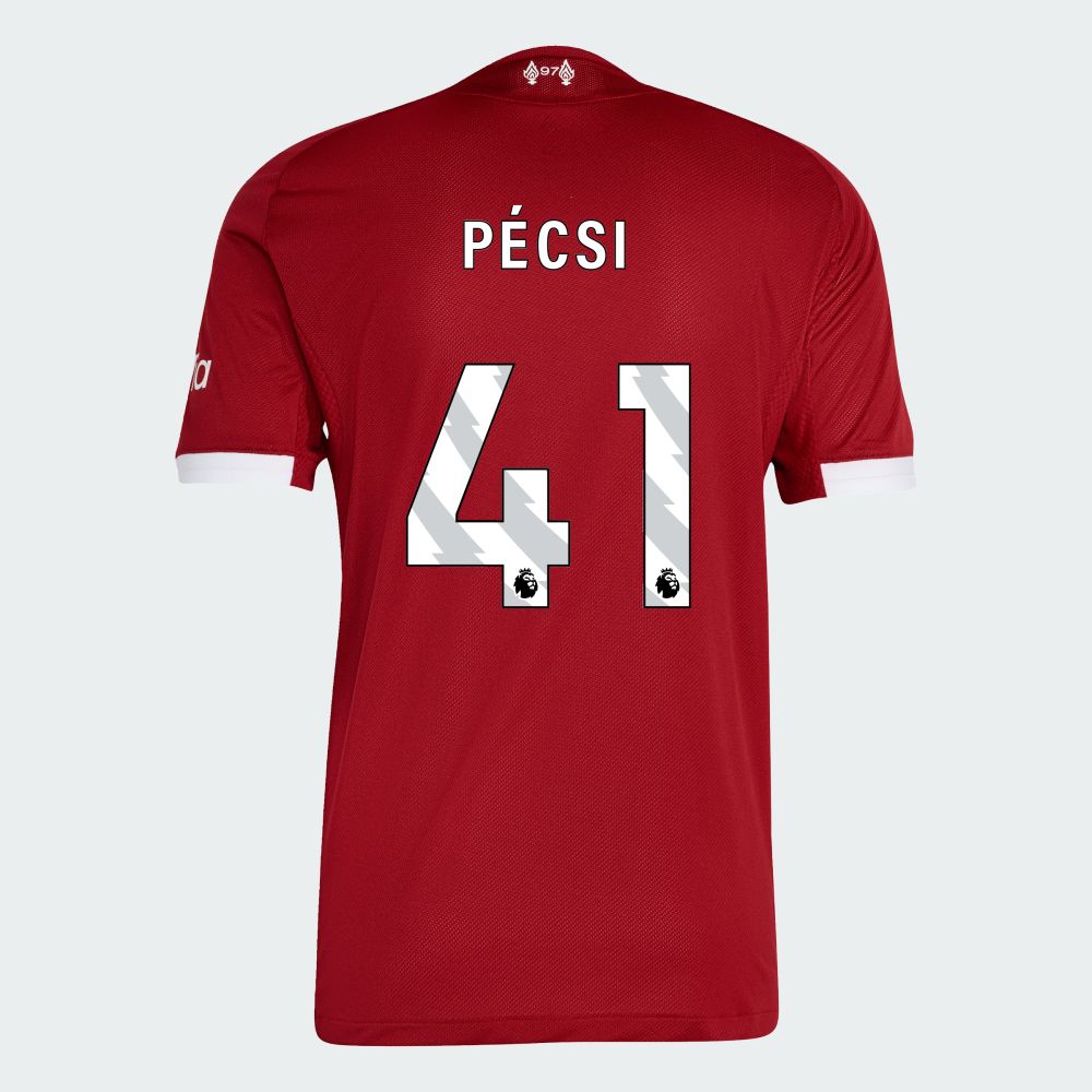 25-26 Liverpool Home PÉCSI 41 Jersey (Player Version)
