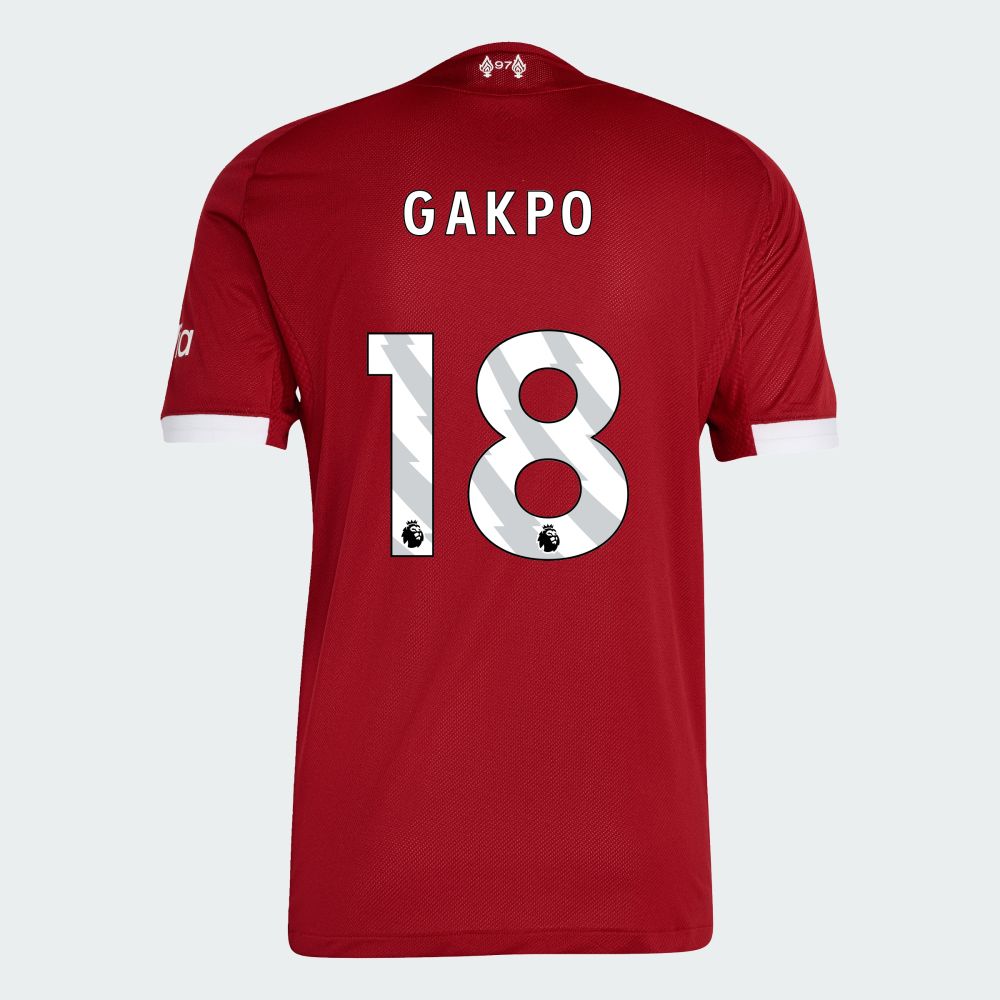 25-26 Liverpool Home GAKPO 18 Jersey (Player Version)