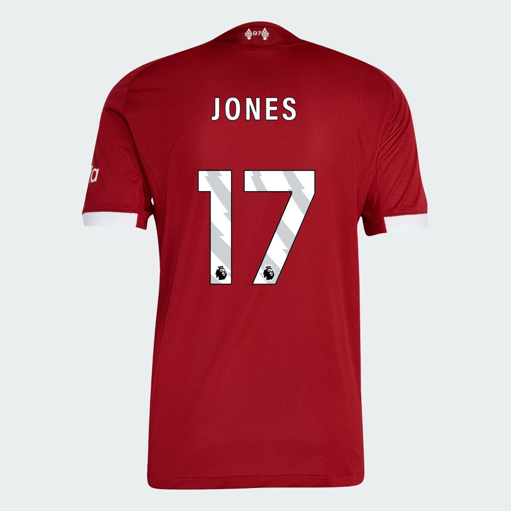 25-26 Liverpool Home JONES 17 Jersey (Player Version)