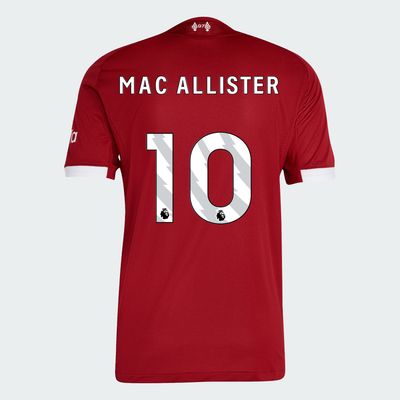 25-26 Liverpool Home MAC ALLISTER 10 Jersey (Player Version)