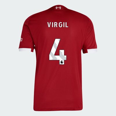 25-26 Liverpool Home VIRGIL 4 Jersey (Player Version)