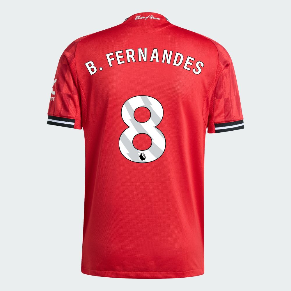 25-26 Manchester United Home B. FERNANDES 8 Jersey (Player Version)