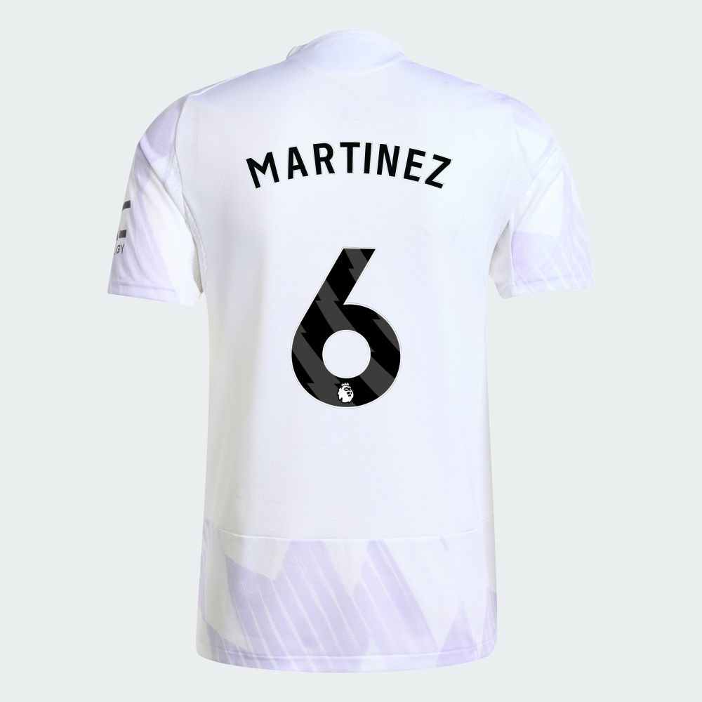 25-26 Manchester United Away MARTINEZ 6 Jersey (Player Version)