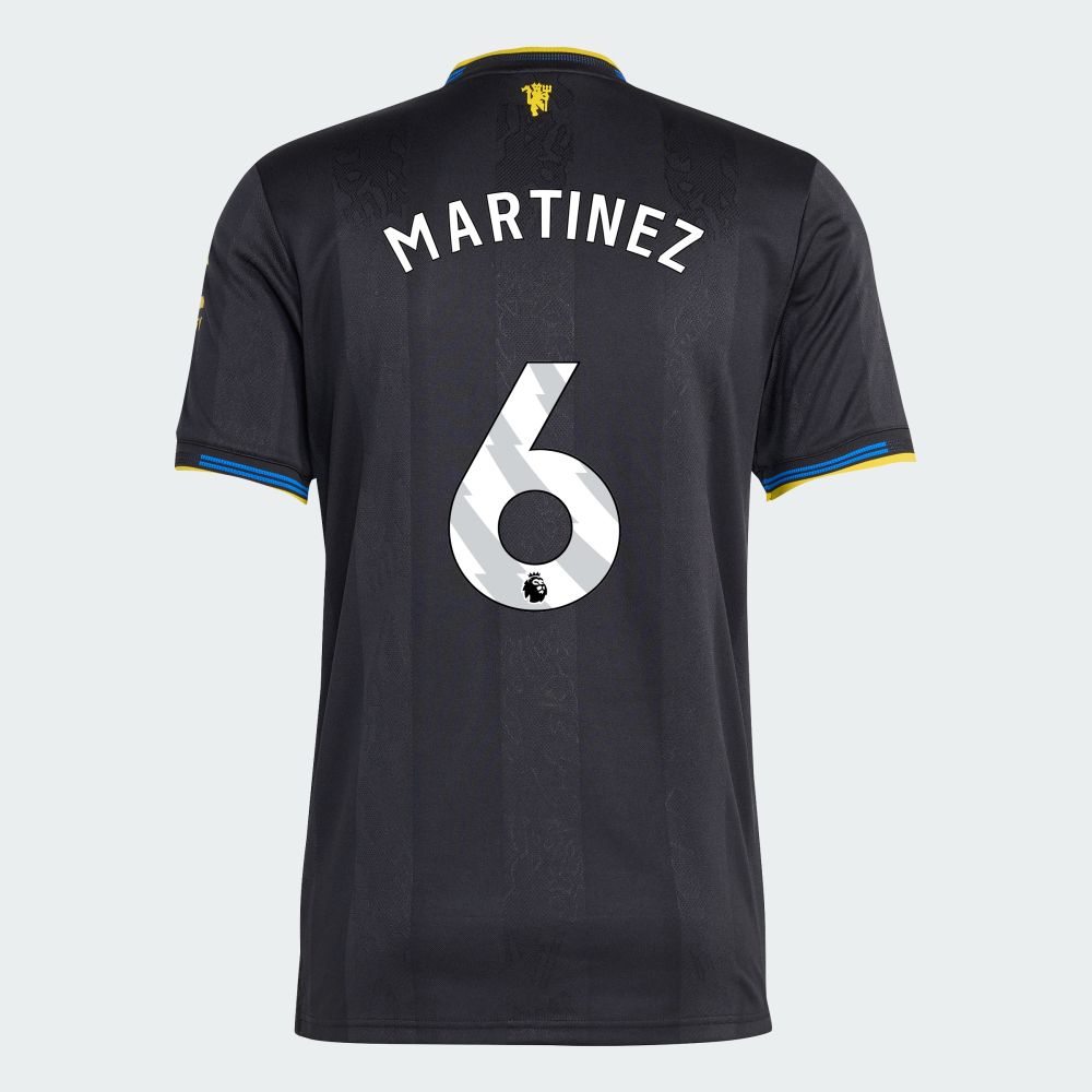 25-26 Manchester United Third MARTINEZ 6 Jersey (Player Version)