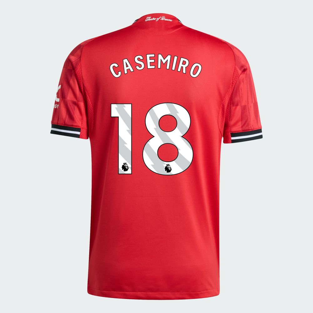 25-26 Manchester United Home CASEMIRO 18 Jersey (Player Version)