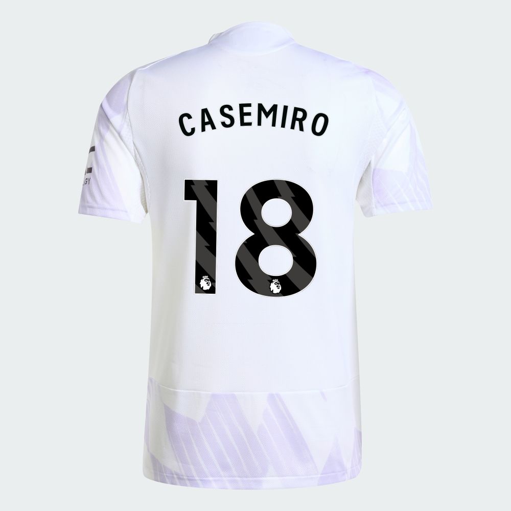 25-26 Manchester United Away CASEMIRO 18 Jersey (Player Version)