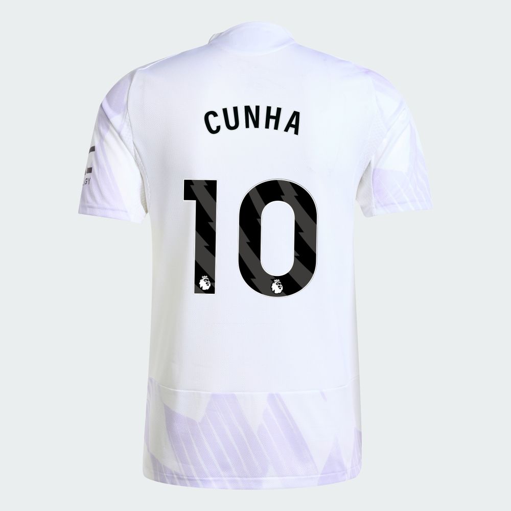 25-26 Manchester United Away CUNHA 10 Jersey (Player Version)