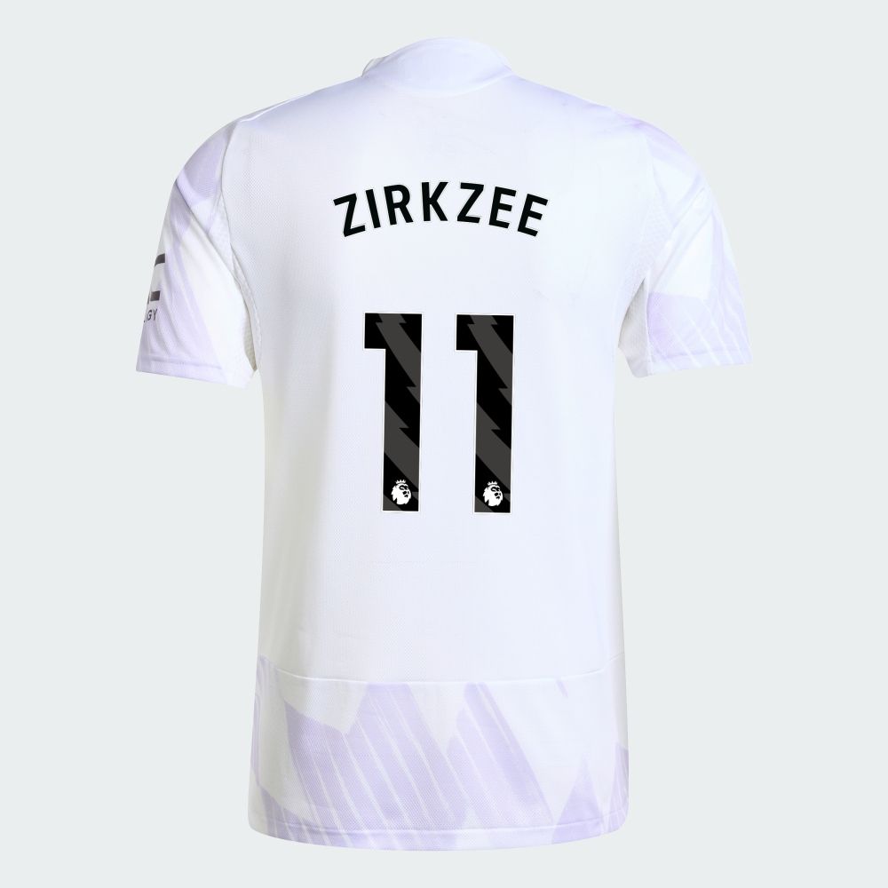 25-26 Manchester United Away ZIRKZEE 11 Jersey (Player Version)