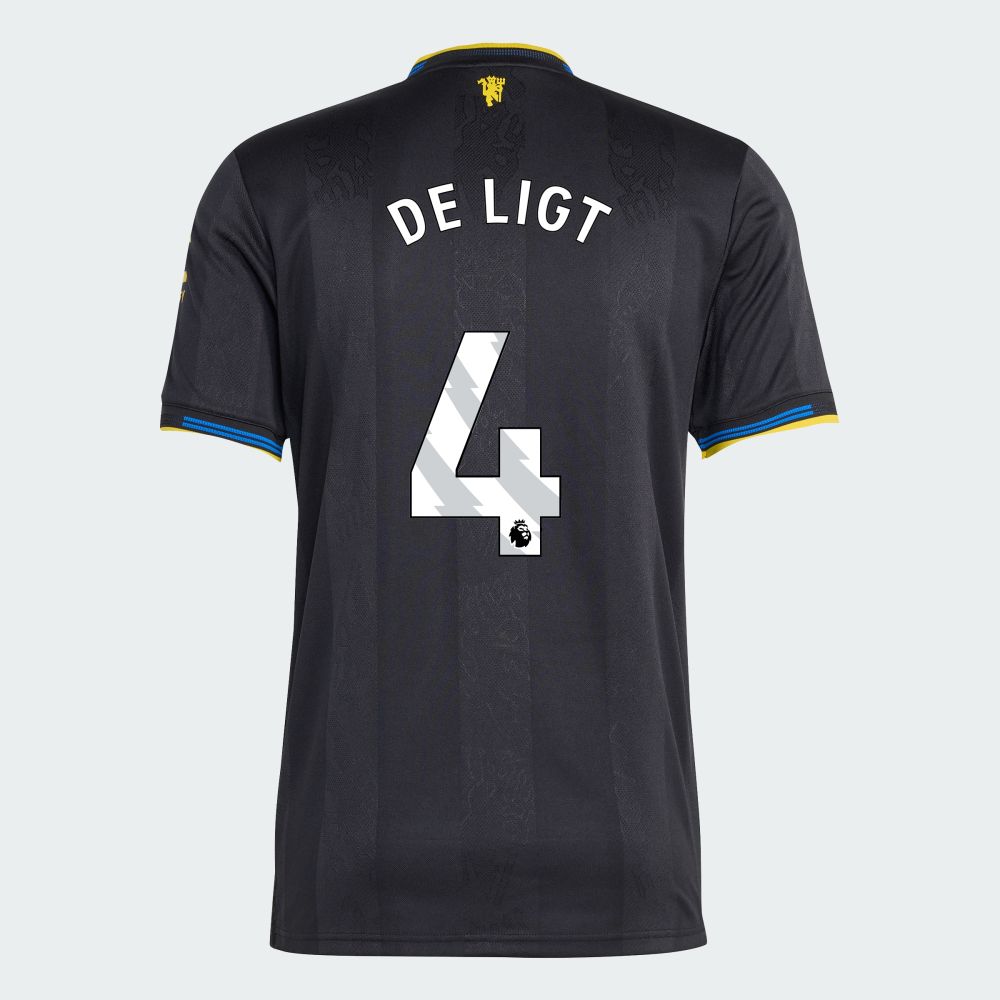 25-26 Manchester United Third DE LIGT 4 Jersey (Player Version)