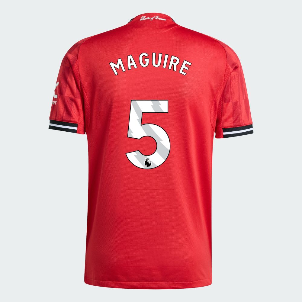 25-26 Manchester United Home MAGUIRE 5 Jersey (Player Version)