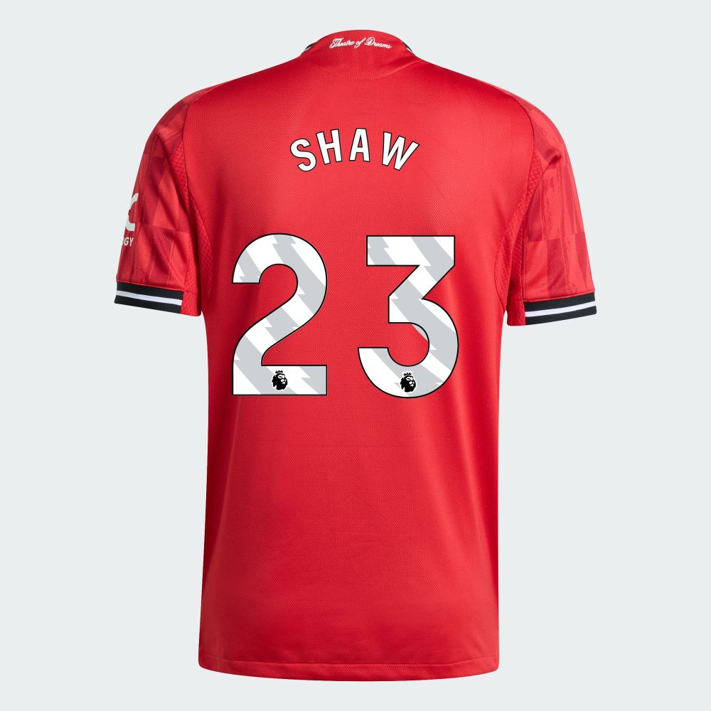 25-26 Manchester United Home SHAW 23 Jersey (Player Version)