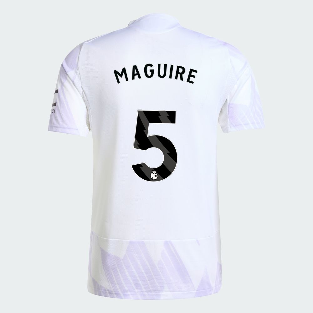 25-26 Manchester United Away MAGUIRE 5 Jersey (Player Version)