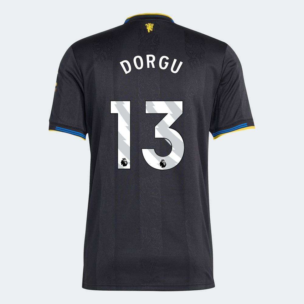 25-26 Manchester United Third DORGU 13 Jersey (Player Version)