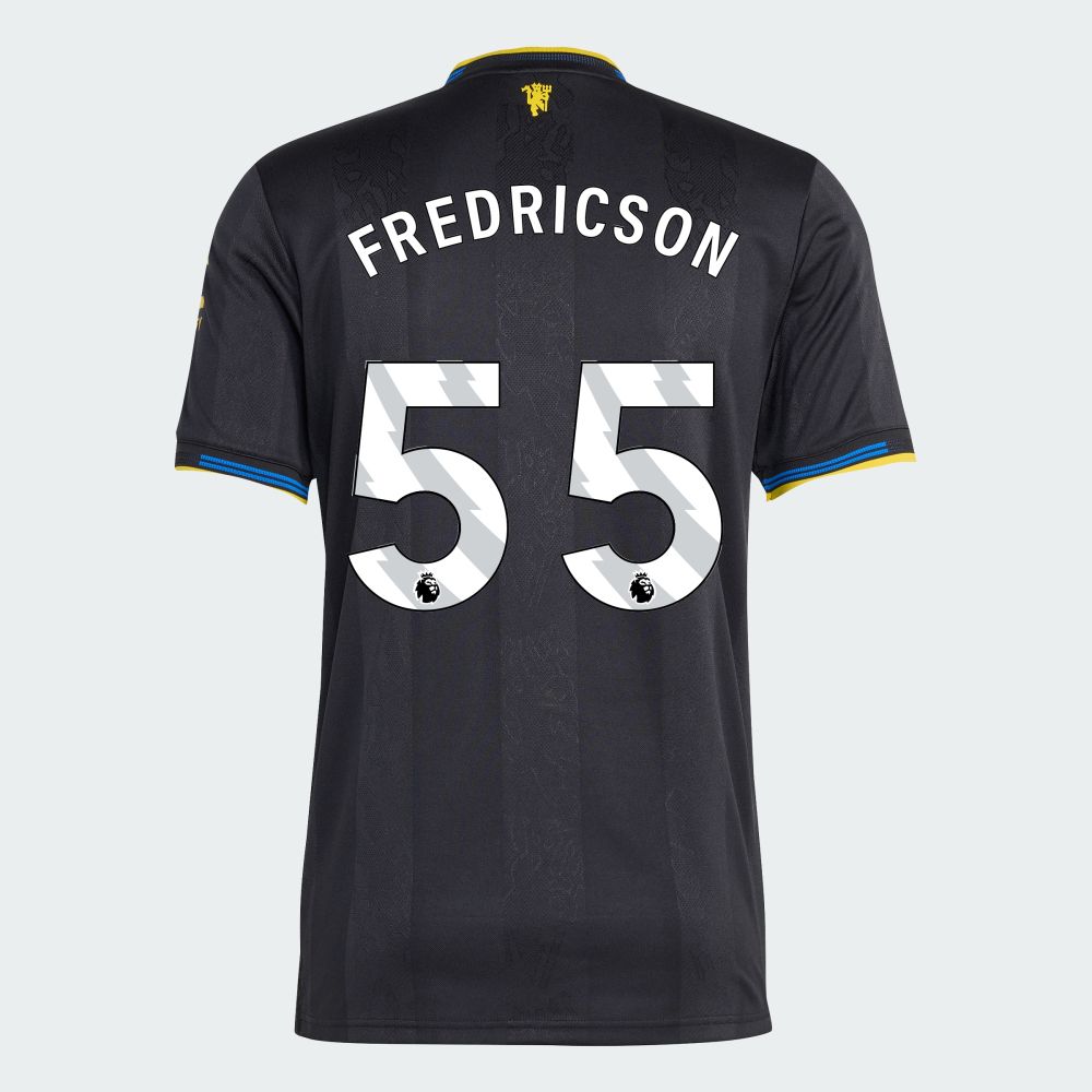 25-26 Manchester United Third FREDRICSON 55 Jersey (Player Version)