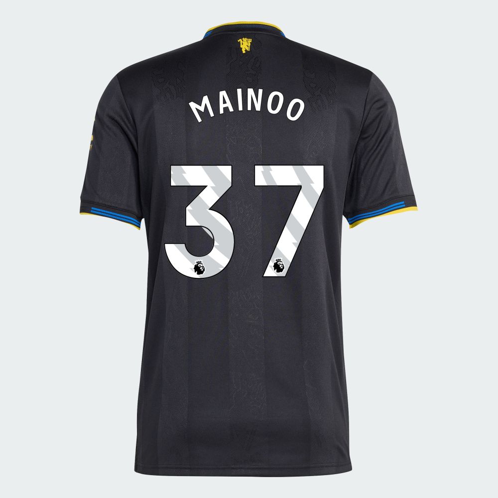 25-26 Manchester United Third MAINOO 37 Jersey (Player Version)
